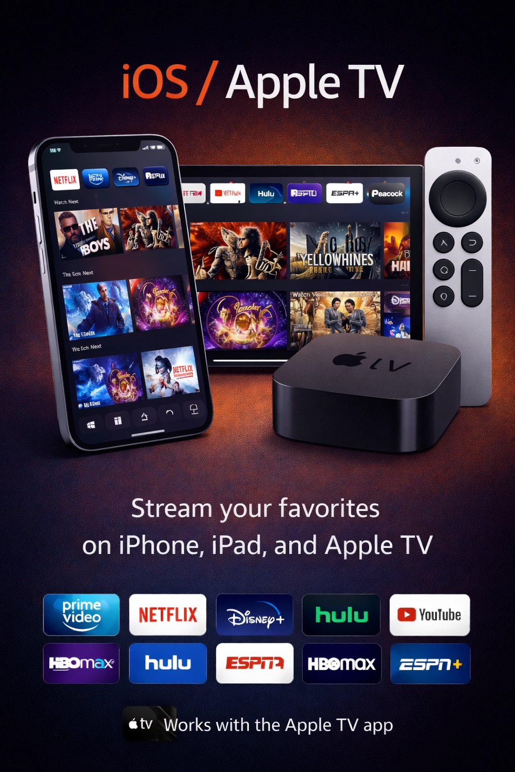 iOS / Apple TV - Best IPTV Subscription